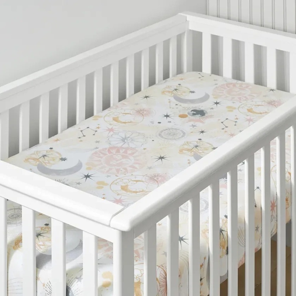 COMPANY KIDS CRIB SHEET CELESTIAL NWOT